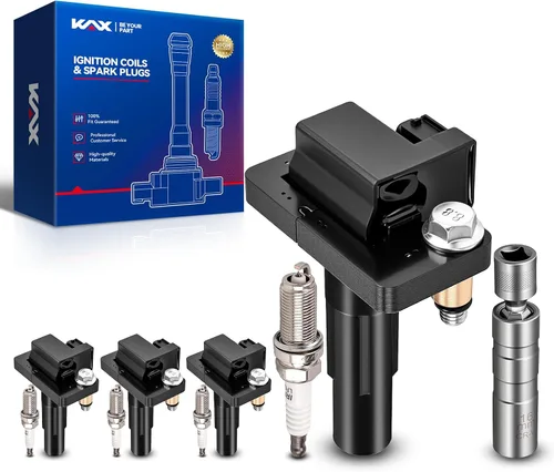 Vista 124 de Bobina de encendido KAX UF434 1 paquete Compatible con Impala, Equinox, G6, Malibu, Silverado 1500, Uplander, Torrent, Lucerne, Express 1500, Sierra