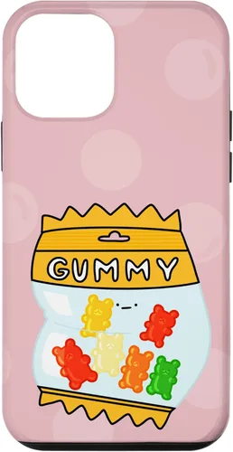 Vista 12 de Funda de caramelo de oso de goma Kawaii para iPhone 15