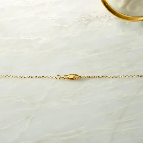 Vista 4 de Ross-Simons Italian 1mm 18kt Yellow Gold Cable-Chain Necklace