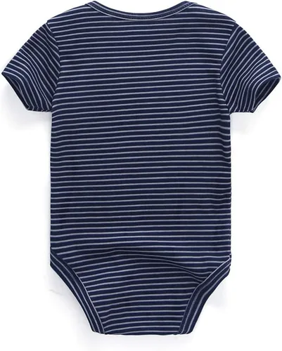 Vista 3 de Kiddiezoom Conjunto de ropa de regalo unisex para recién nacido, de manga corta, para bebé