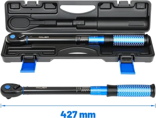 Vista 7 de Llave dinamométrica 1/2, llave dinamométrica mejorada automática, 10-180ft.lb ±3% Accuracy Dual-Direction, Adjustable 72 Tooth Inch Pound Torque