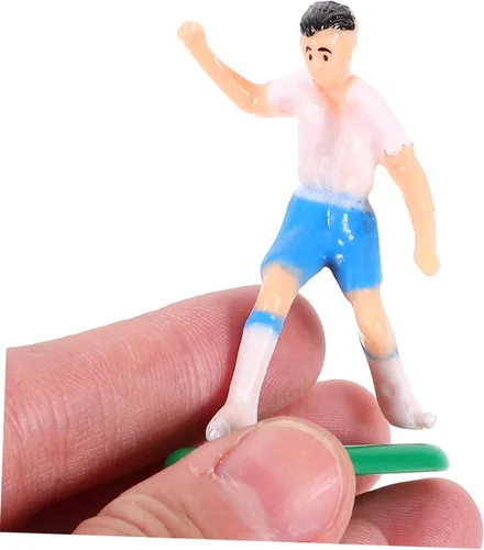 Vista 4 de DOITOOL Kit de decoración de fútbol de 8 piezas, decoración de pastel de fútbol, decoración de pastel de fútbol, decoración de pastel de fútbol
