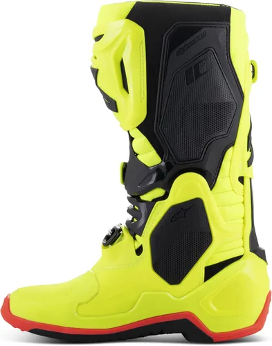 Vista 18 de Alpinestars Tech 10 Botas de motocross (Ultravioleta/Negro, 11)