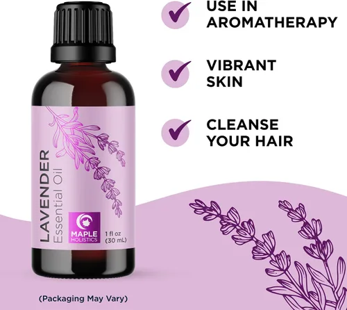 Vista 6 de Aceites esenciales de lavanda y romero para el cabello, aceite esencial de lavanda pura y aceite esencial de romero, aceites esenciales puros