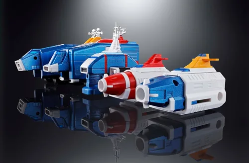 Vista 20 de TAMASHII NATIONS - Flota blindada Dairugger XV - GX-88 VOLTRON2 (Reedición) Figura coleccionable del alma de Chogokin