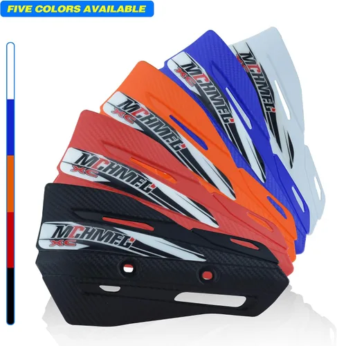 Vista 2 de Paramanos de moto de cross con empuñaduras, protectores de mano de motocicleta de 7/8 pulgadas y 1 1/8 pulgadas para cuatrimoto, soporte universal