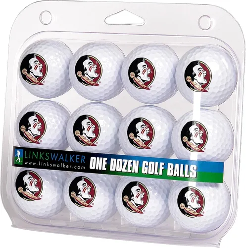 Vista 17 de LinksWalker Bolas de golf universitarias 12 bolas de regalo, tamaño reglamentario, bolas de 2 piezas