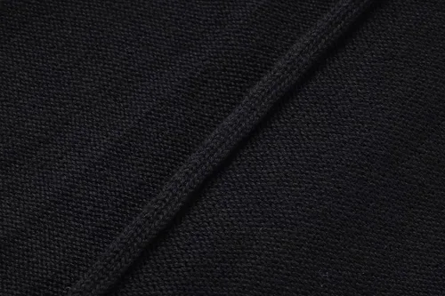 Vista 7 de MAGNIVIT Suéter para hombre, con cremallera de un cuarto, a rayas, para otoño, invierno, primavera, bloque de color, polo, sudaderas Negro