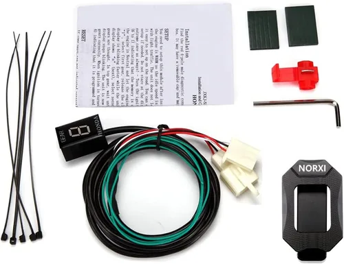 Vista 6 de Indicador de engranajes de motocicleta para Honda Hornet CBR600F F3 F4 F4i RR CB600F CBF500 VFR800 Fi 900RR 919RR 929RR 954RR Shadow 750 Pantalla