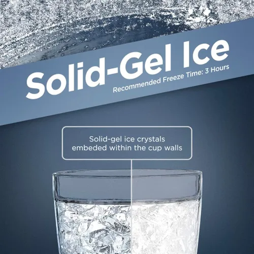 Vista 3 de GALVANOX Par - Taza de golf congelable de regalo para papá, mejor papá, taza enfriadora de gel de hielo congelable para cerveza/bebidas frías