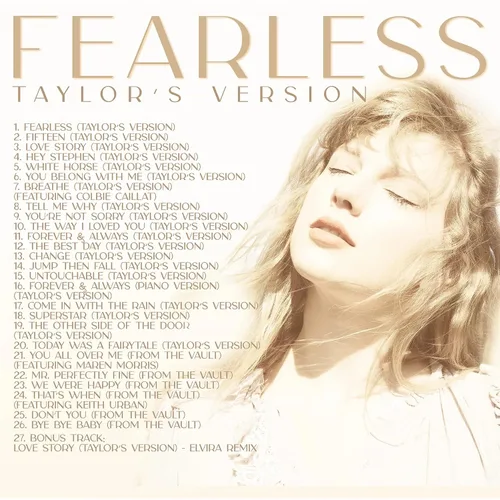 Vista 3 de Taylor Swift Taylor's Versions - Red and Fearless Gold Edition Records