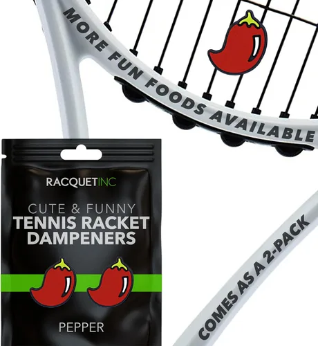 Vista 14 de Racquet Inc Regalos de Tenis - Amortiguadores de Vibración para Raqueta de Tenis - Absorbe Choques, Reduce la Vibración de las Cuerdas para Mejor