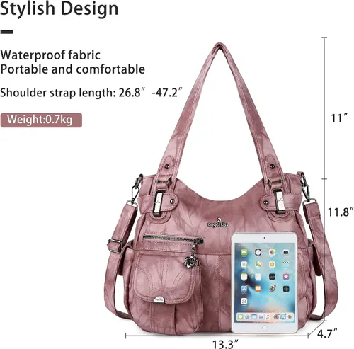 Vista 3 de Angelkiss - Bolso bandolera para mujer