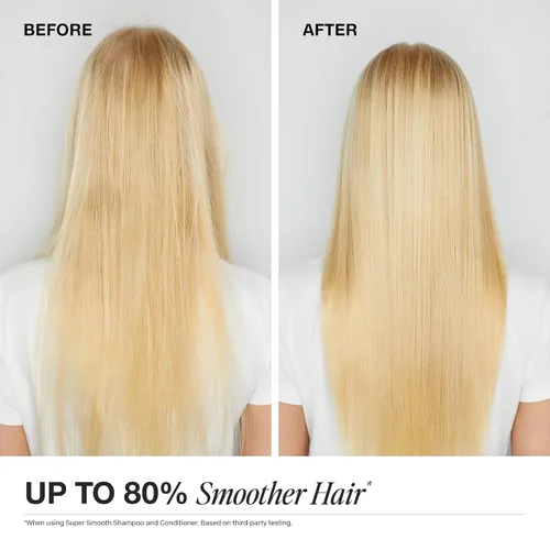 Vista 3 de Paul Mitchell Super Smooth Shampoo, Controls Frizz, Adds Softness, For Frizzy Hair