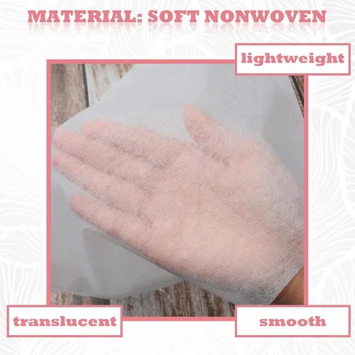 Vista 7 de Tegeme 30 Piezas Protector Facial para Maquillaje Capucha Desechable Máscara Cosmética Desechable para Belleza Maquillaje y Protector de Ropa