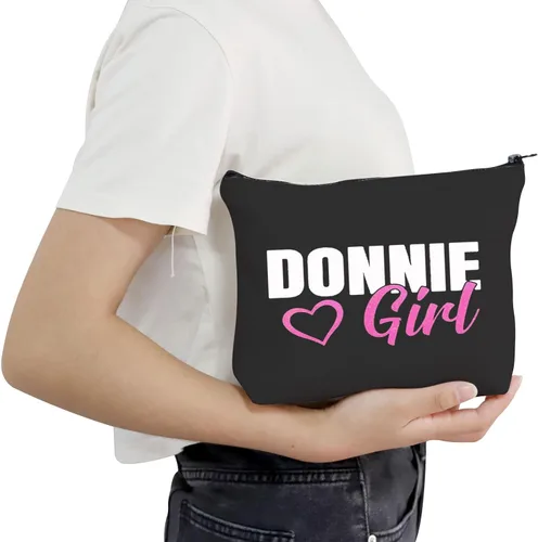 Vista 5 de POFULL Amante de la Música Regalo Banda de Música Mercancía Novedad Niño Grupo Cosméticos Bolsa Músi, Don chica