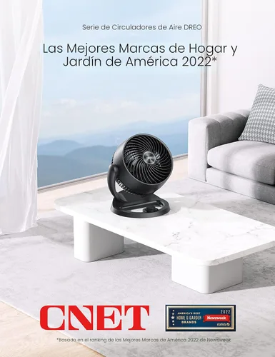 Vista 5 de Paquete de ventilador de torre DREO para dormitorio, ventilador de suelo silencioso Velocity de 25 pies/s, ventiladores oscilantes de 90° con 4