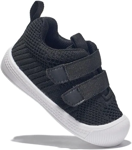 Vista 2 de Newsonet Zapatos de bebé para niño y niña, zapatos de malla para caminar descalzos, ligeros, antideslizantes, para niños pequeños de 6, 9, 12, 18