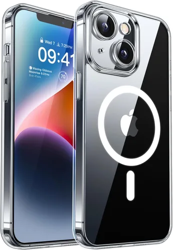 Vista 88 de CANSHN Funda magnética compatible con iPhone Air (6.5 pulgadas), mejorada [protección completa de la cámara] [compatible con Magsafe]
