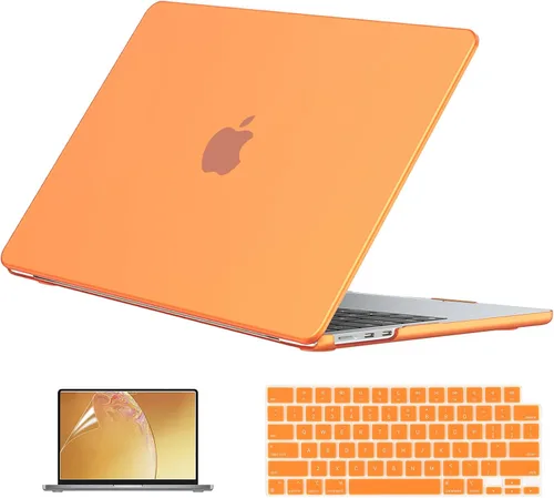 Vista 13 de EooCoo Funda para MacBook Air de 13 pulgadas M5/M4/M3/M2 2026-2022 Cristal transparente