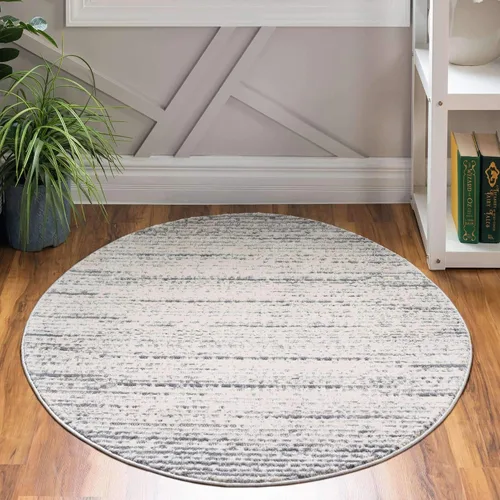 Vista 18 de Unique Loom Oasis Collection - Alfombra de área tranquila (2 x 3 pies, rectangular, gris/marfil)