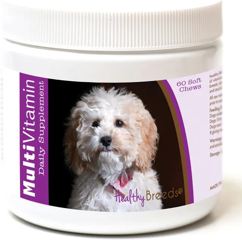 Vista 12 de Healthy Breeds Affenpinscher - Masticables blandos multivitamínicos, 60
