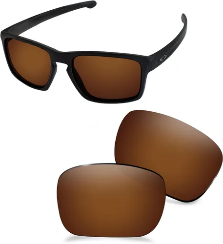Vista 19 de Lentes de repuesto ANSI Z87.1 para gafas de sol Oakley Sliver XL, color azul capri