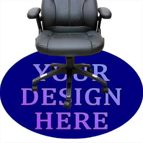 Vista 102 de Tapete redondo personalizado para silla de escritorio de oficina, diseño de tu propio logotipo de foto, texto, alfombrillas circulares