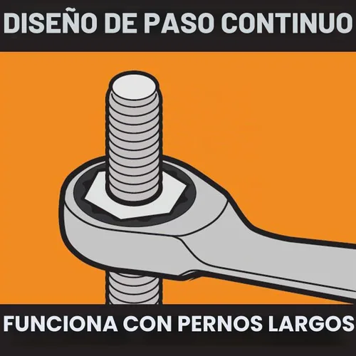 Vista 8 de GEARWRENCH Llave combinada de trinquete reversible de 12 puntos, 0.354 in - 9609N