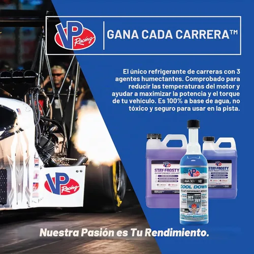 Vista 6 de VP Racing Fuels 2085 Cool Down Coolant Mejorador de Rendimiento del Refrigerante, 16 onzas