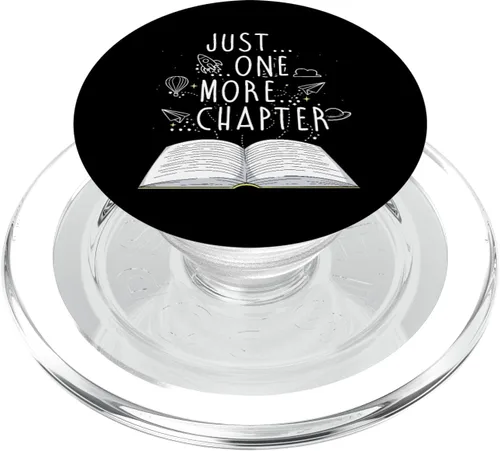 Vista 8 de Regalos para lectores, solo un capítulo más, libros de lectura PopSockets Standard PopGrip