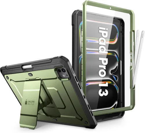 Vista 8 de SUPCASE Funda para iPad Pro de 13 pulgadas M5/M4 (2025/2024) con soporte para lápiz (Unicorn Beetle Pro)