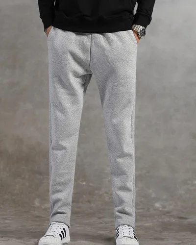 Vista 20 de MACHLAB Pantalones deportivos térmicos de forro polar para hombre, pantalones de chándal gruesos y cálidos para invierno