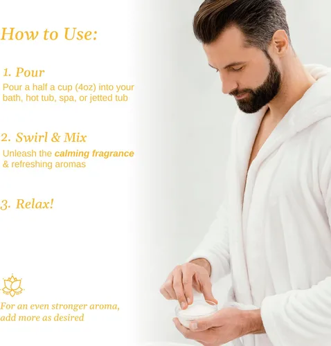 Vista 7 de Relax Spa & Bath, Epsom & Sales del Mar Muerto, sales de baño de aromaterapia para bañera de hidromasaje, baño o spa, infundidas con magnesio, 32