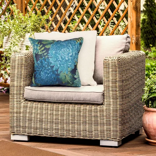 Vista 50 de Liora Manne Marina - Almohadas de fácil cuidado para interiores y exteriores, 12 x 18 pulgadas, color verde Verde Libre de Abejas