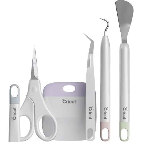 Vista 10 de Cricut Ultimate Toolset, Blue - 7 Precision Craft Tools