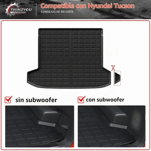 Vista 9 de Juego de alfombrillas para Hyundai Tucson 2022-2025 2026