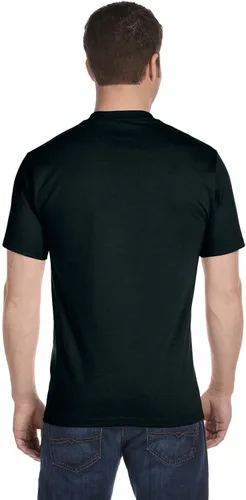 Vista 6 de Hanes Beefy-t - Camiseta clásica de algodón pesado para hombre, paquete de 1 o 2unidades, disponible en tallas Tall