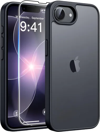 Vista 369 de FNTCASE - Funda para iPhone 16 Pro: magnética, mate, translúcida, de grado militar, protectora contra caídas, resistente, fina, duradera y a prueba