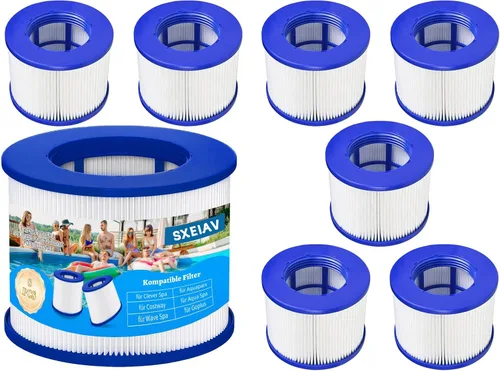 Vista 7 de Cartuchos de filtro roscados de repuesto para bañera de hidromasaje, filtros de spa de bañera de hidromasaje atornillados para todos los tinas