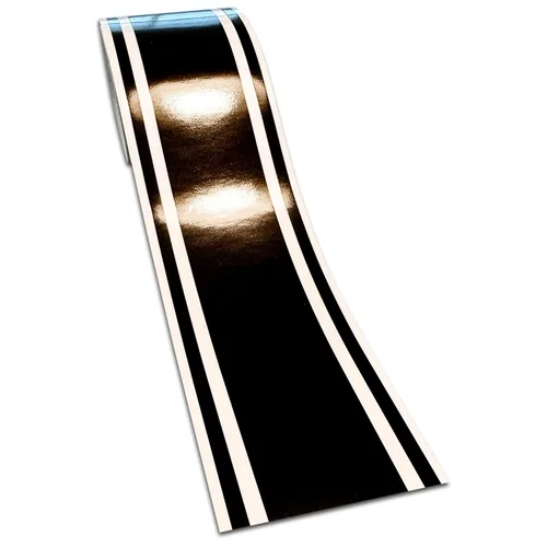 Vista 14 de Calcomanía de vinilo de rayas de carreras de 4 x 72 pulgadas para automóvil (3M dorado metálico)