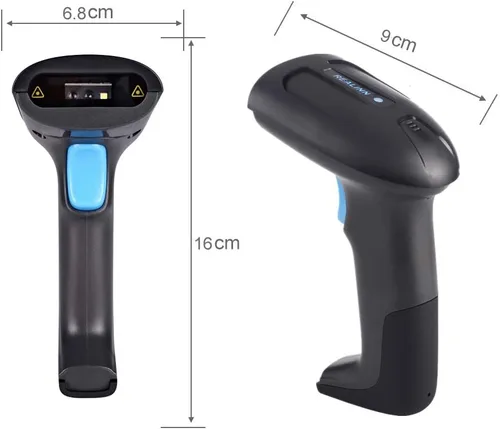 Vista 7 de REALINN Escáner de código de barras USB 2D QR con cable, lector de código de mano automático a prueba de polvo, impermeable, a prueba de golpes