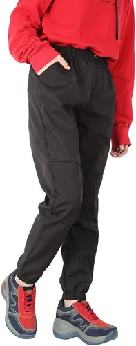 Vista 3 de Jingle Bongala Pantalones de senderismo impermeables con forro polar y cintura elástica para niños y niñas, pantalones de nieve aislados