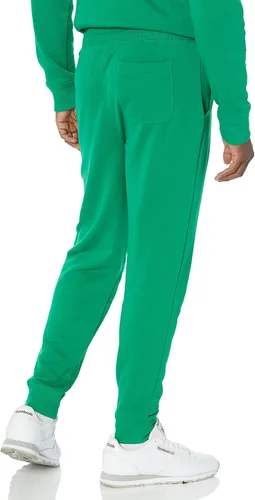 Vista 2 de Tienda Essentials Pantalones deportivos para hombre, ajuste relajado casual, tejido de rizo francés ligero (disponible en tallas grandes y altas)