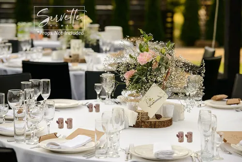 Vista 5 de Salero y pimentero de troncos de abedul para fiesta de boda, salero pequeño Registro de abedul