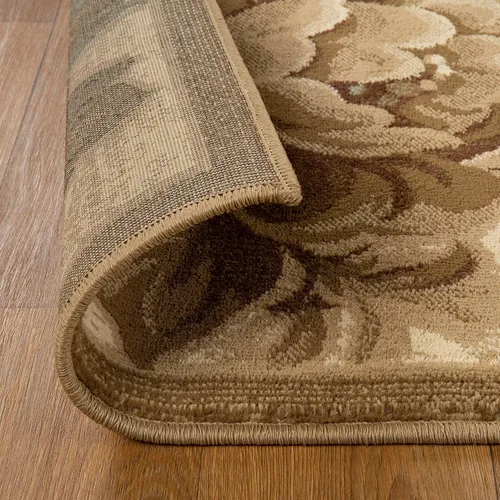 Vista 3 de Superior Alfombra de área interior con respaldo de yute, decoración moderna del piso para el hogar, pasillo, sala de estar, cubierta de suelo