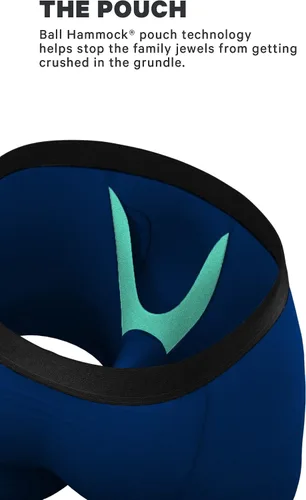 Vista 2 de Shinesty Paquete de 3 calzoncillos tipo bóxer para hombre con mosca ropa interior tipo hamaca para hombre paquete de 3