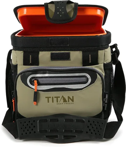 Vista 32 de Titan by Arctic Zone Deep Freeze Cooler - Zipperless Hardbody Cooler - Deep Freeze Insulation, HardBody Liner, and SmartShelf
