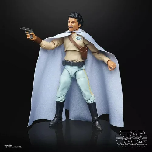 Vista 7 de STAR WARS The Black Series General Lando Calrissian - Figura coleccionable de 6 pulgadas, El regreso del Jedi, para niños de 4 años en adelante