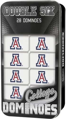 Vista 21 de MasterPieces Game Day - NCAA Alabama Crimson Tide - Juego de Dominó Doble Seis de 28 Piezas con Logo del Equipo